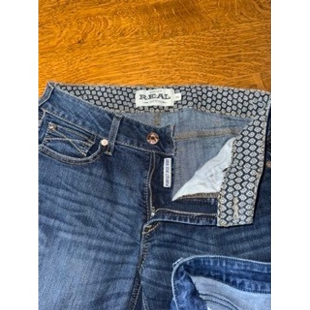 Womens Denim Jeans Bundle Ariat Bootcut Distressed Skinny Light Wash Lot of 3 - Picture 4 of 4